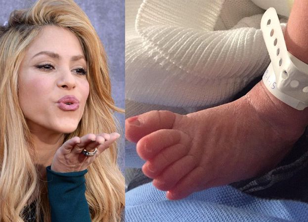 Shakira pokazała fotkę synka! "Mam stopy taty"