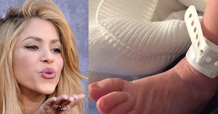 Shakira pokazała fotkę synka! "Mam stopy taty"