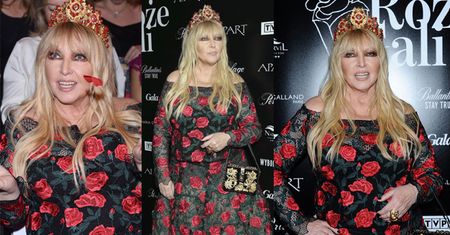 Maryla Rodowicz w koronie na ściance (ZDJĘCIA)