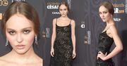Lily-Rose Depp uwodzi spojrzeniem na gali rozdania Cezarów