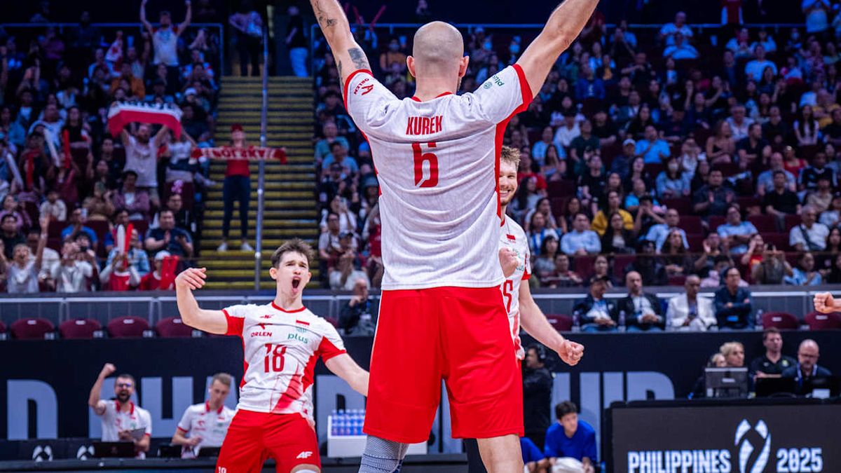 Materiały prasowe / VolleyballWorld / Reprezentacja Polski siatkarzy U-20