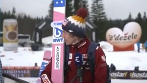 Dawid Kubacki udzielał wywiadu. Przerwali go nieproszeni goście [wideo]