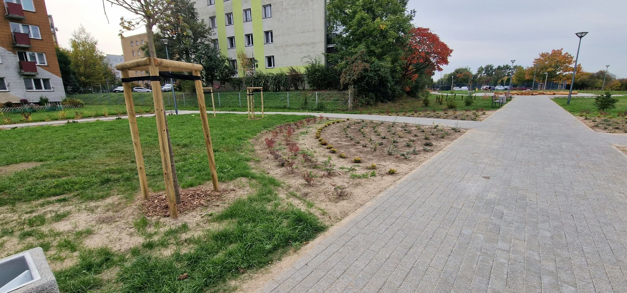 Nowy skwer na osiedlu Skarpa 