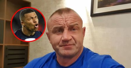 Ależ szpilka w Mbappe. "Pudzian" nie mógł się powstrzymać