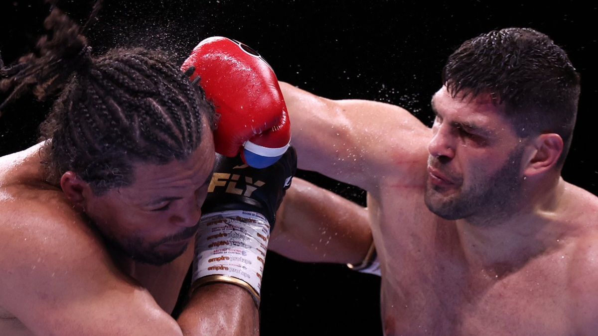 Twitter / Na zdjęciu: Joe Joyce i Filip Hrgović