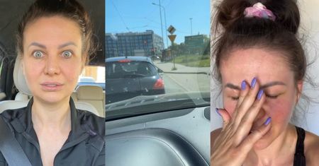 Uwięziona w korku Maja Rutkowski dzieli się wulgarnymi mądrościami: "Bez BOLCA baba dostaje PIE***LCA"