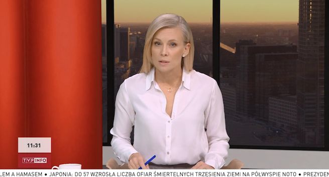 Kolejna prezenterka wróciła do TVP Info. Ostatnio pracowała w PZPN