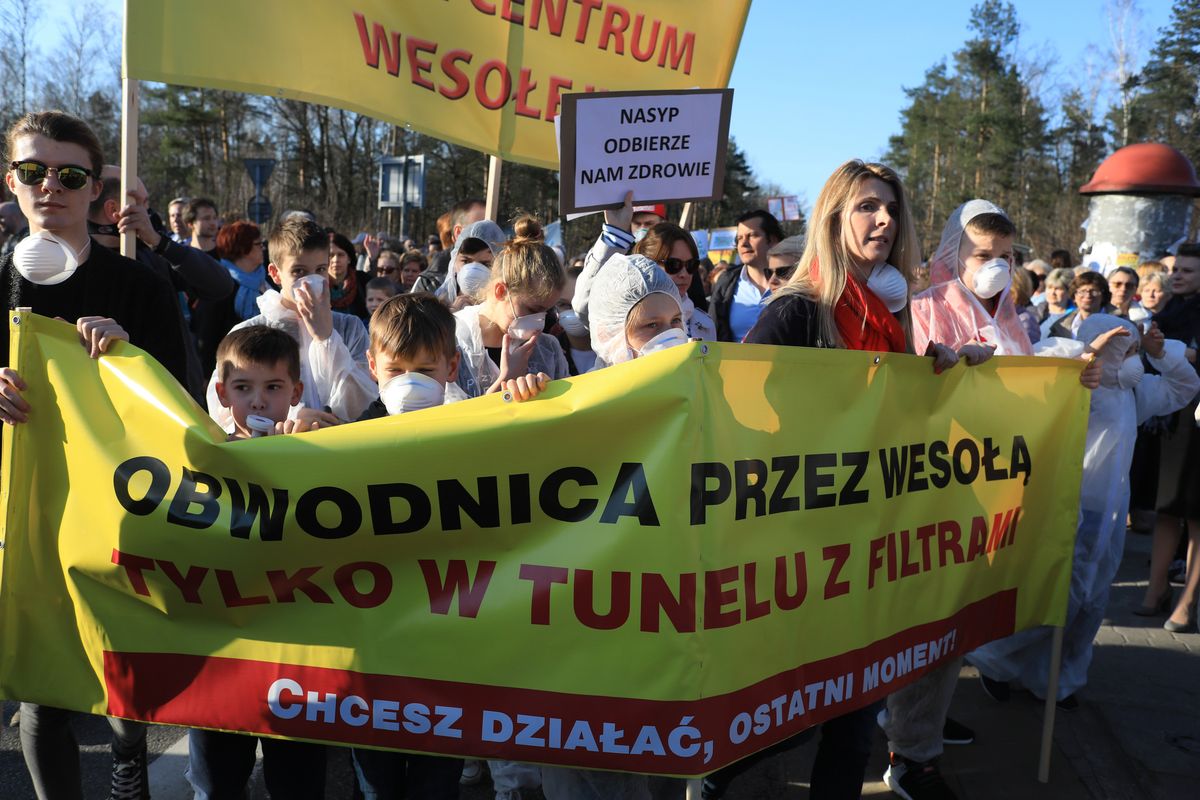 Zablokują wylotówkę z Warszawy. Spór o wschodnią obwodnicę