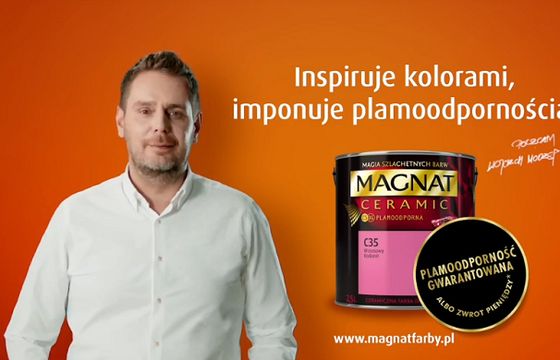 Wojciech Modest Amaro reklamuje farby Magnat (wideo)