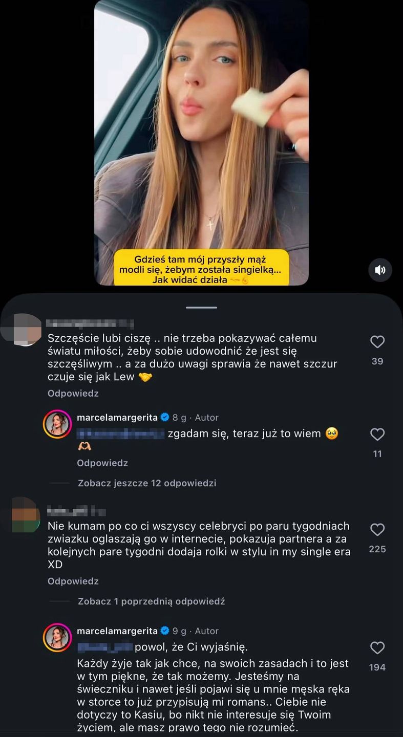 Marcela Leszczak dyskutuje z obserwatorkami 