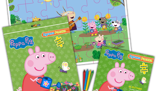 Peppa Pig Zgrana paczka cz. 3 Peppa gra w zielone!