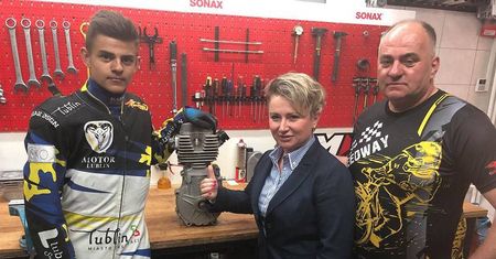 Radna przeznaczyła swoją dietę na silnik dla zawodnika Speed Car Motor Lublin