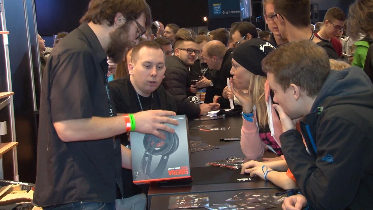 [IEM 2015] SteelSeries — słuchawki Siberia V3 i nadchodząca klawiatura mechaniczna