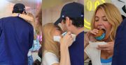 Słodkie przekąski i równie słodkie całuski. Sydney Sweeney i Scooter Braun poszli MIGDALIĆ SIĘ do lodziarni (ZDJĘCIA)