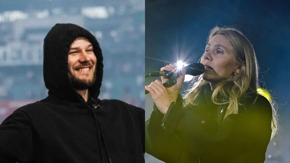 Max Korzh / wokalistka zespołu Odyn v Kanoe