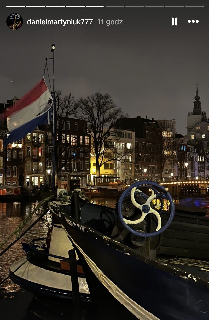 Daniel Martyniuk pokazał Amsterdam