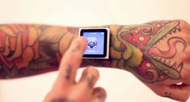iDermal, czyli jak nosić iPoda nano na nadgarstku [wideo]