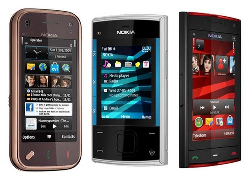 Nokia N97 Mini, Nokia X6 i Nokia X3 na oficjalnych zdjęciach