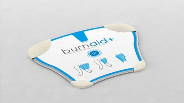 Burnaid - specjalistyczny opatrunek medyczny leczący rany powstałe wskutek oparzeń 1