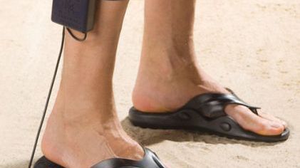 Wykrywacz metalu w klapkach 1