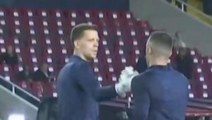 Szczęsny na ławie, a on gra. Nagranie pokazuje, jakie mają relacje