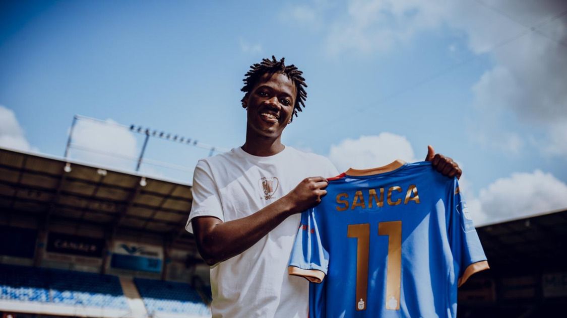 Materiały prasowe / Piast Gliwice / Na zdjęciu: Leandro Sanca