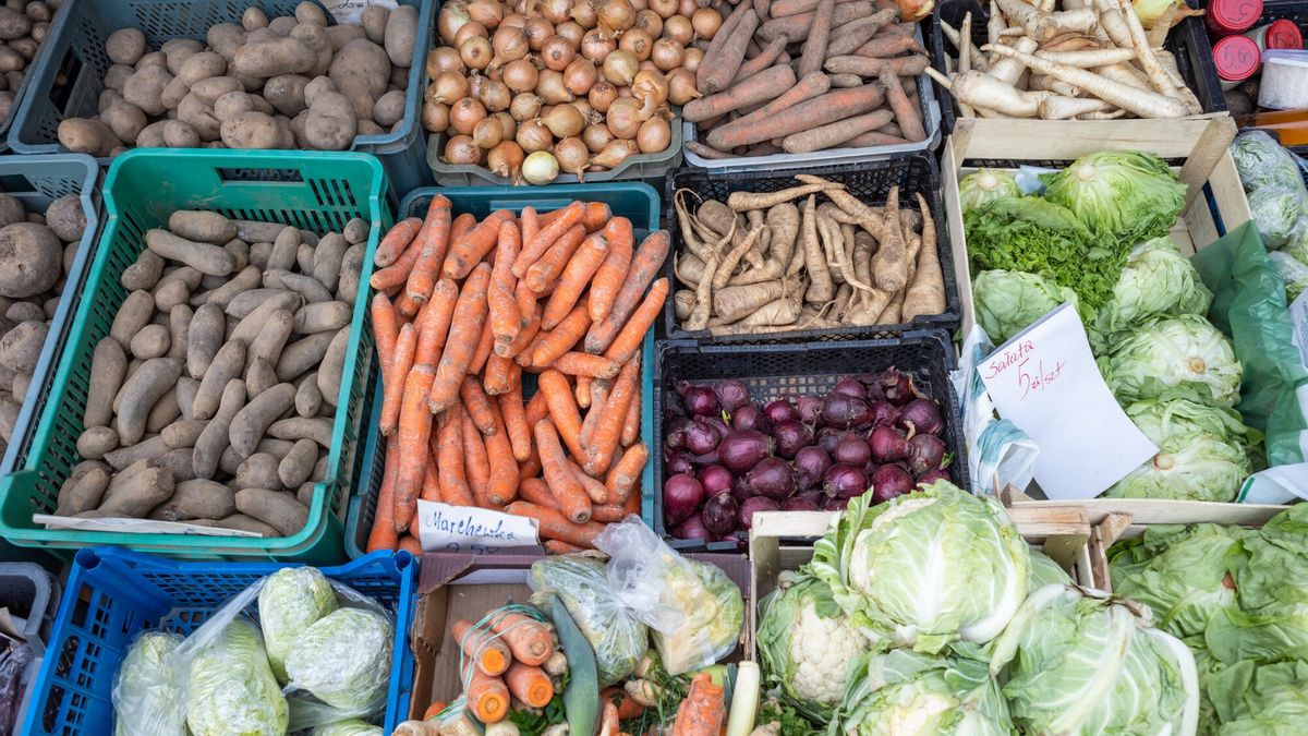 Stock Arkadiusz Zi�?ek
fot: Arkadiusz Ziolek/ East News.    n/z Skrzynki z roznymi warzywami.
ARKADIUSZ ZIOLEK