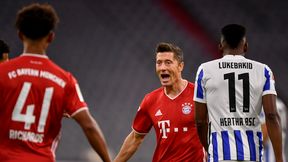 Bundesliga. Bayern - Hertha. Szalony polski wieczór w Monachium. 4 gole "Lewego", asysta Piątka