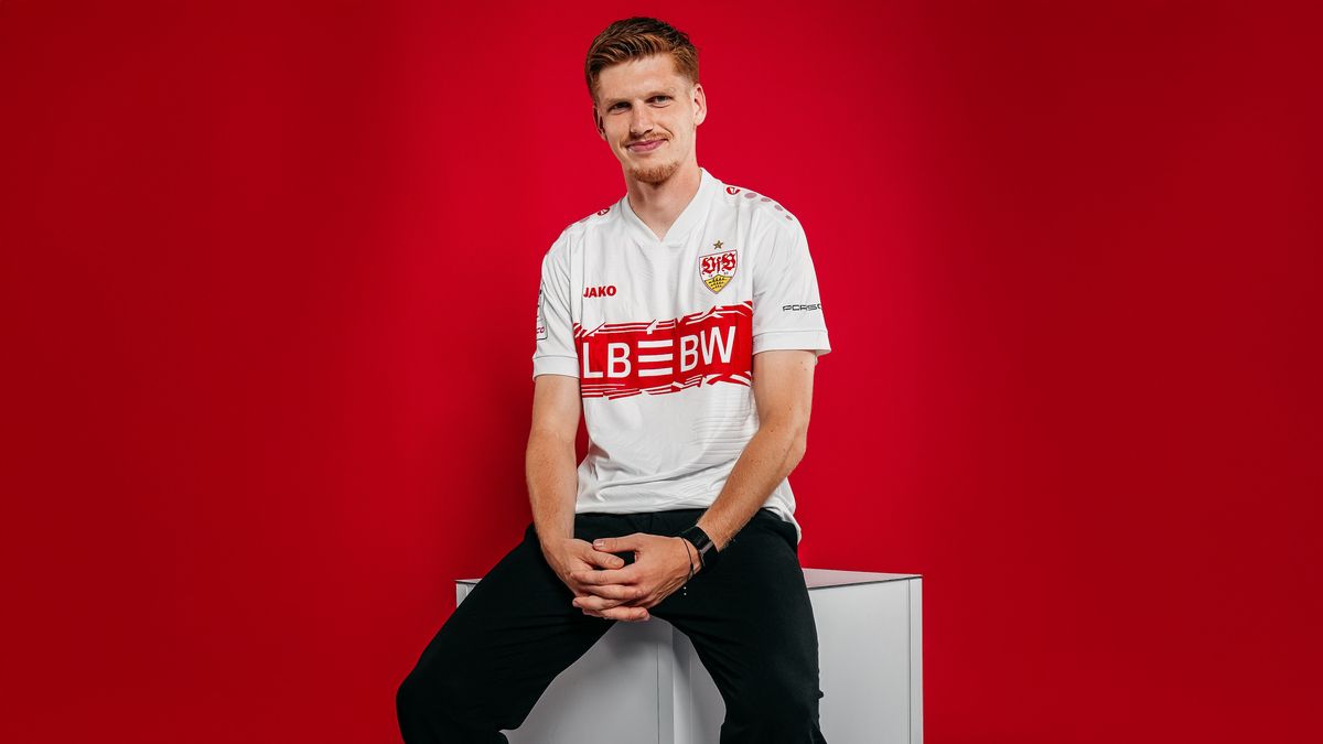 Materiały prasowe / VfB Stuttgart / Na zdjęciu: Jordan Majchrzak