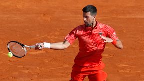 Novak Djoković rozegrał pierwszy mecz od miesiąca. Kwalifikant sprawił mu problemy