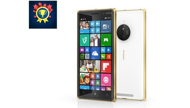 Lumia 830 w złotym kolorze
