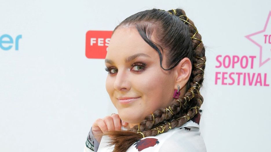 Ewa Farna na festiwalu w Sopocie