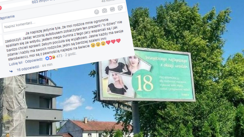 Nietypowe życzenia od rodziców. 18-latka na długo zapamięta swoje urodziny 