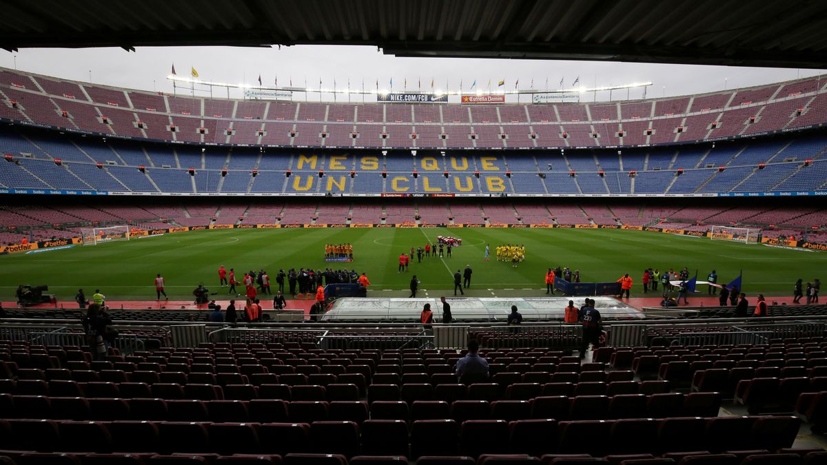 stadion Camp Nou w Barcelonie