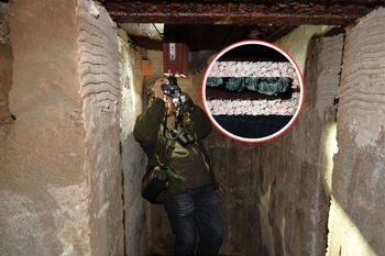 Leśnicy weszli do schronu. Były ich dziesiątki. To rekord