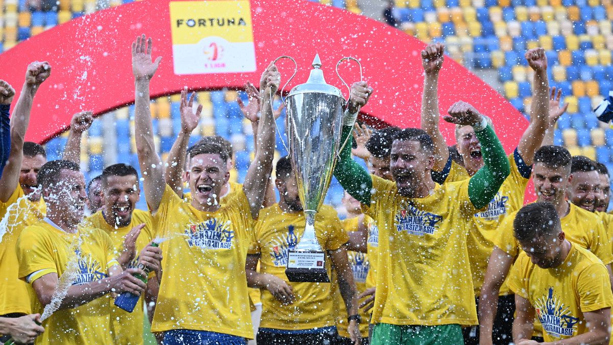 PAP / Adam Warżawa / Na zdjęciu: Motor Lublin awansował do PKO Ekstraklasy