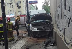 Dramatyczny wypadek w Łodzi. Wiele osób rannych