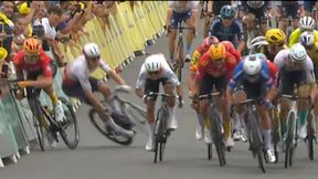 Co tam się działo?! Kotłowanina na mecie etapu Tour de France