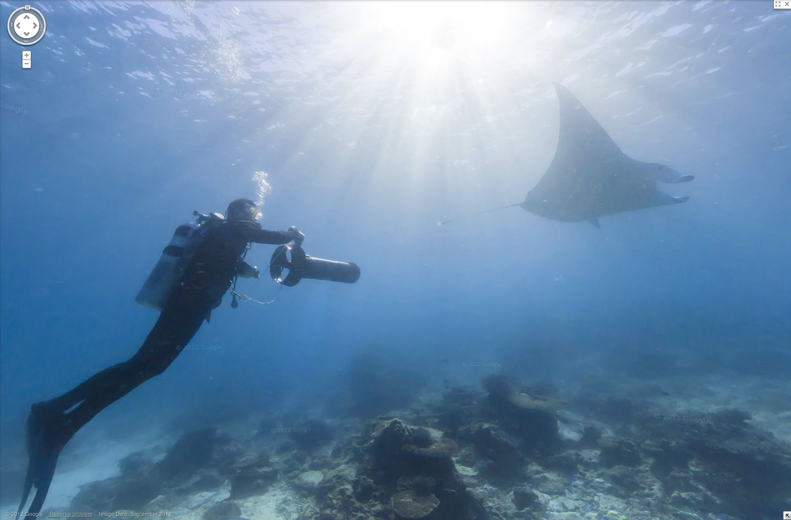 Wielki Błękit. Zobacz Wielką Rafę Koralową z Google Street View 1