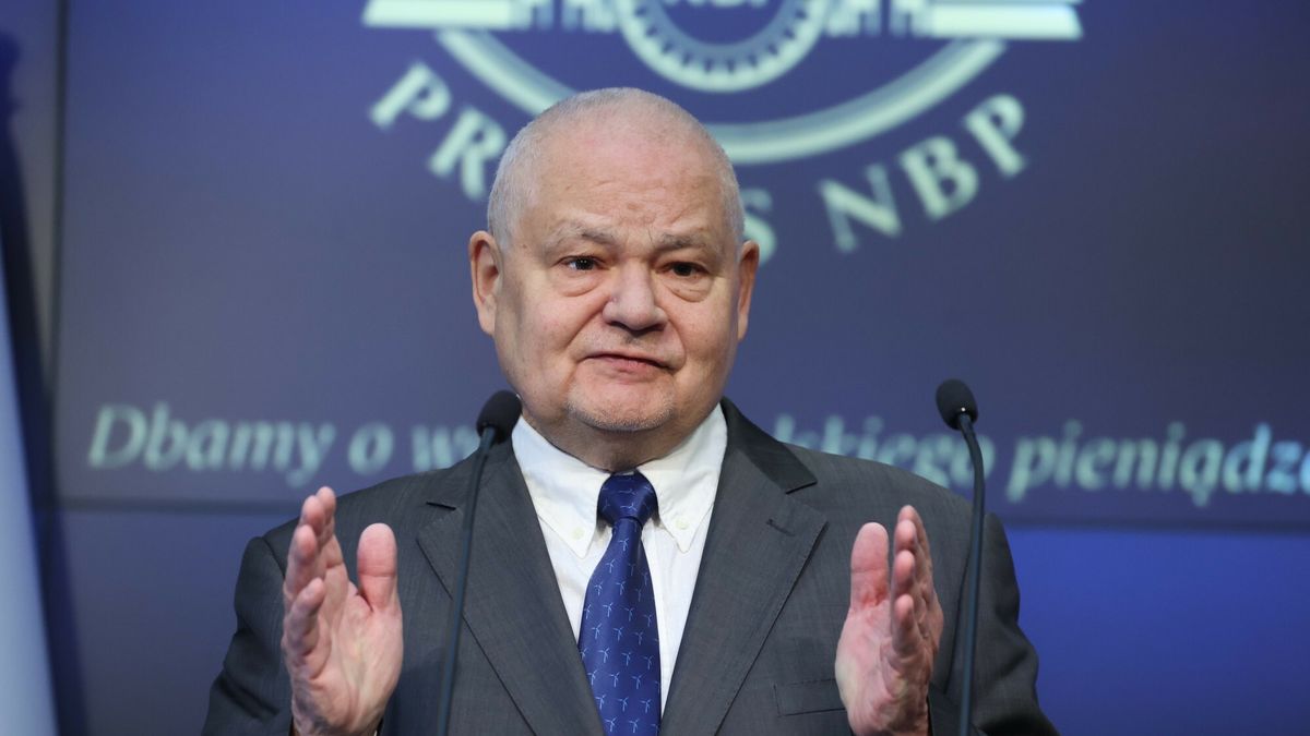 Prezes NBP Adam Glapiński