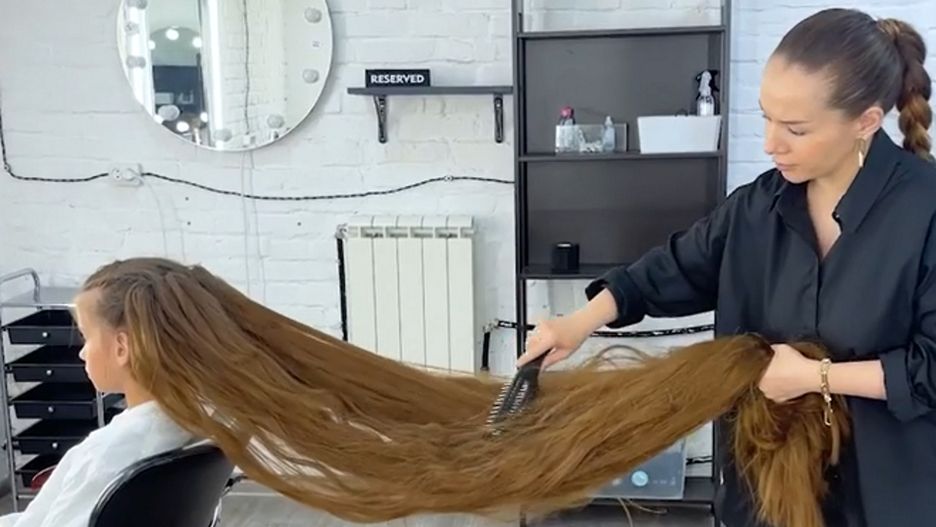 Straciła ponad metr włosów, zyskała wiernego przyjaciela