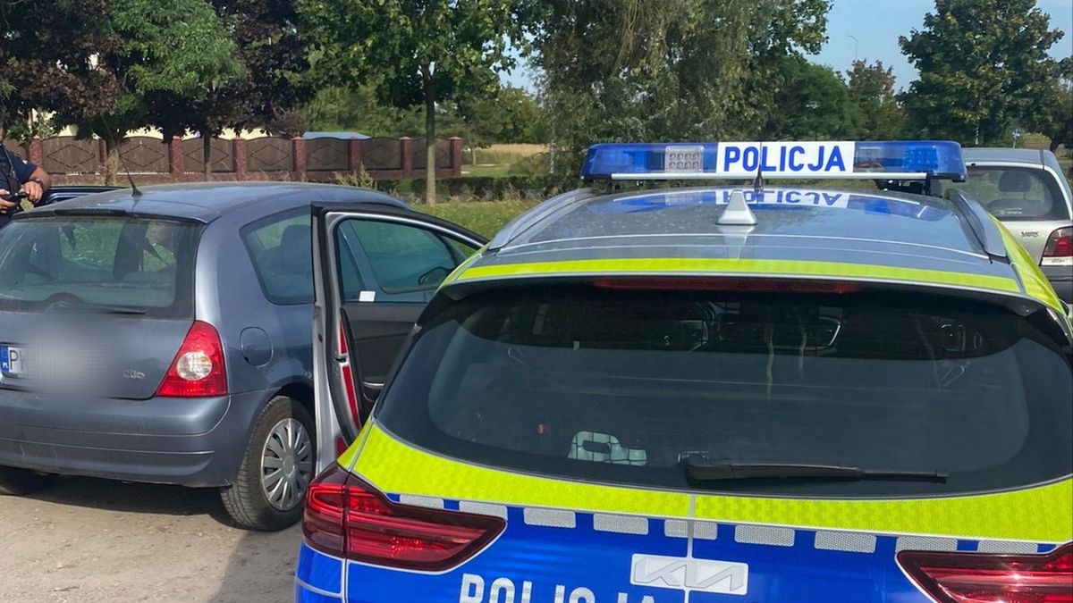 44-latka "wpadła" po zatrzymaniu prawa jazdy