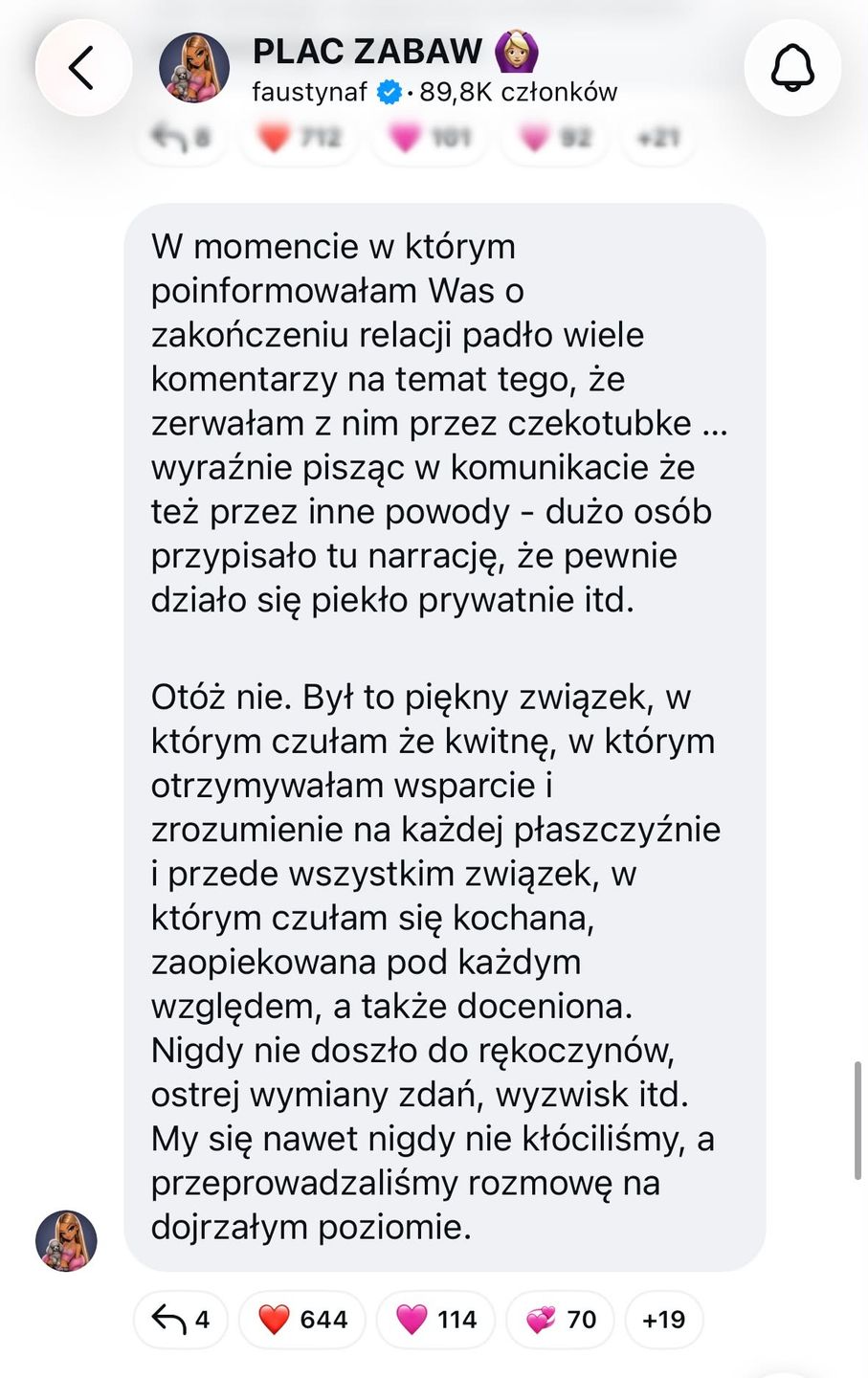 Oświadczenie Fausti