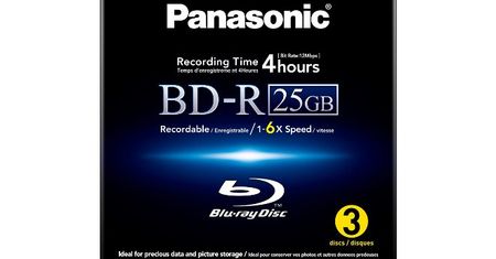 Panasonic Blu-ray Disc - dane wytrzymają nawet 50 lat