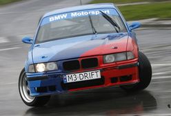 Uliczny drifting w Łodzi