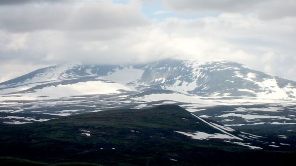 Okolice góry masywu Snoehetta