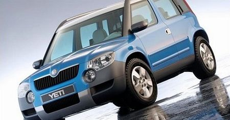 Śnieżny potwór zaatakuje rynek - Skoda Yeti
