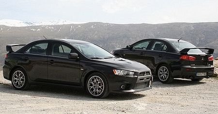 Nie do lansu - Mitsubishi Lancer Evolution X MR SST