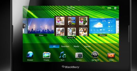 OS 2.1 dla tabletu BlackBerry PlayBook