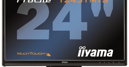 Nowy monitor dotykowy iiyama T2451MTS z multi-touch